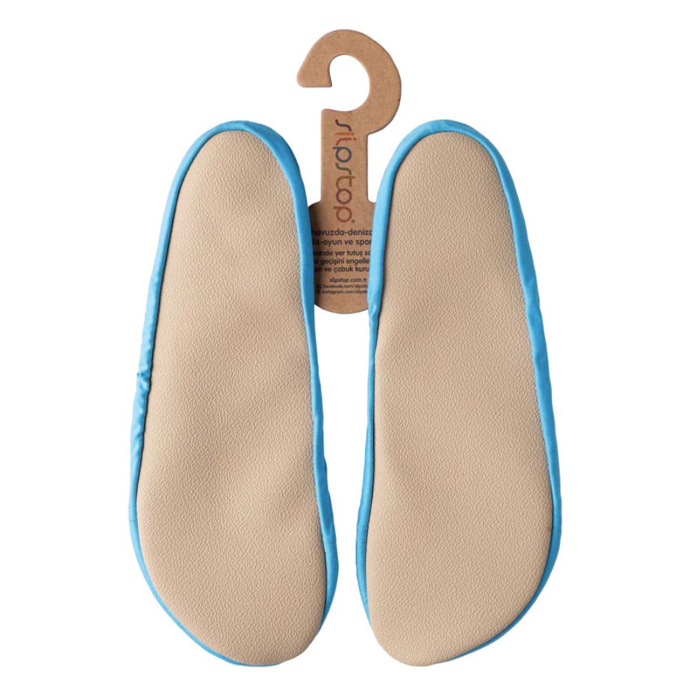 SlipStop Neon Blue Anti-Slip Adults Shoes - Image 2