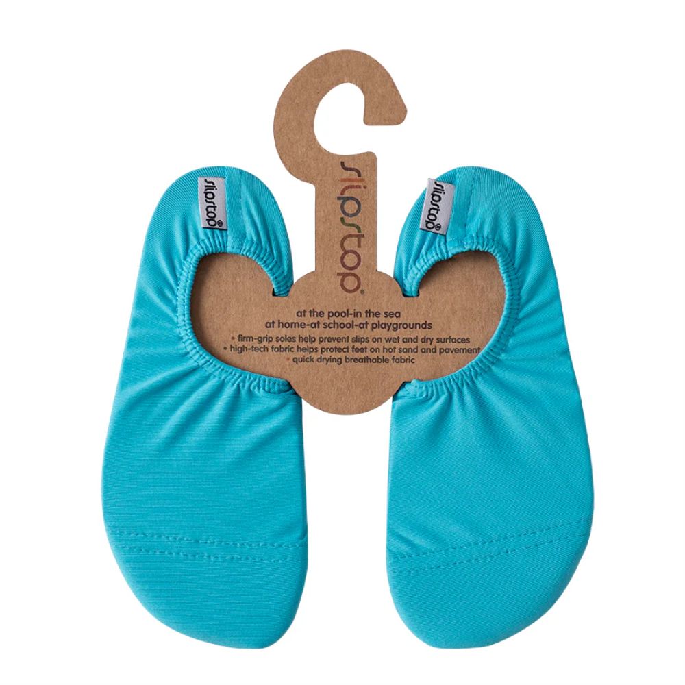 SlipStop Neon Blue Anti-Slip Kids Shoes