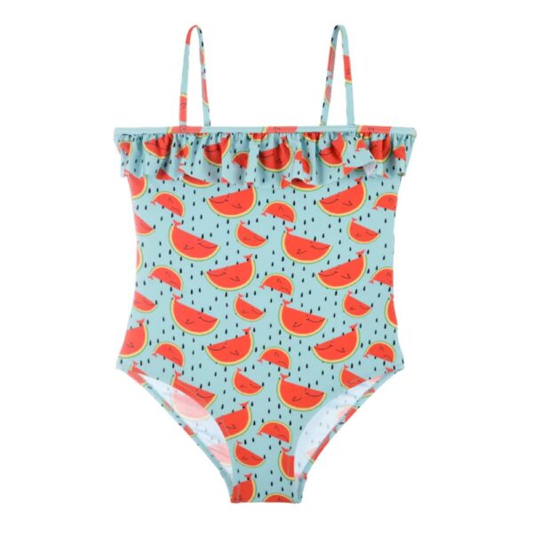 SlipStop Watermelon Girls Swimsuit