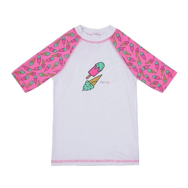 Slipstop Ice Cream Girls T-Shirt Swimsuit