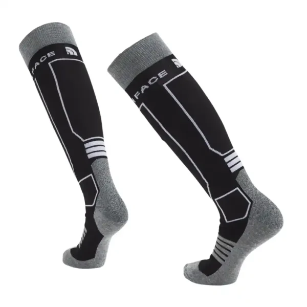 The North Face Resort Ski Sock TNF Black Monument Grey-1