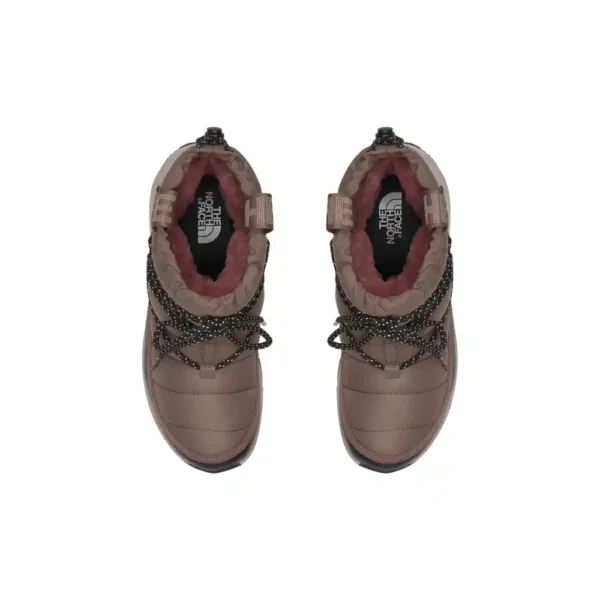 The North Face Women_s ThermoBall Lace-Up Waterproof Boots Deep Taupe-TNF Black -2