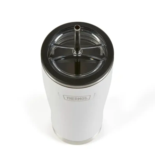 Thermos Stainless Steel Insulated Tumbler With Steel Straw 710ml-2