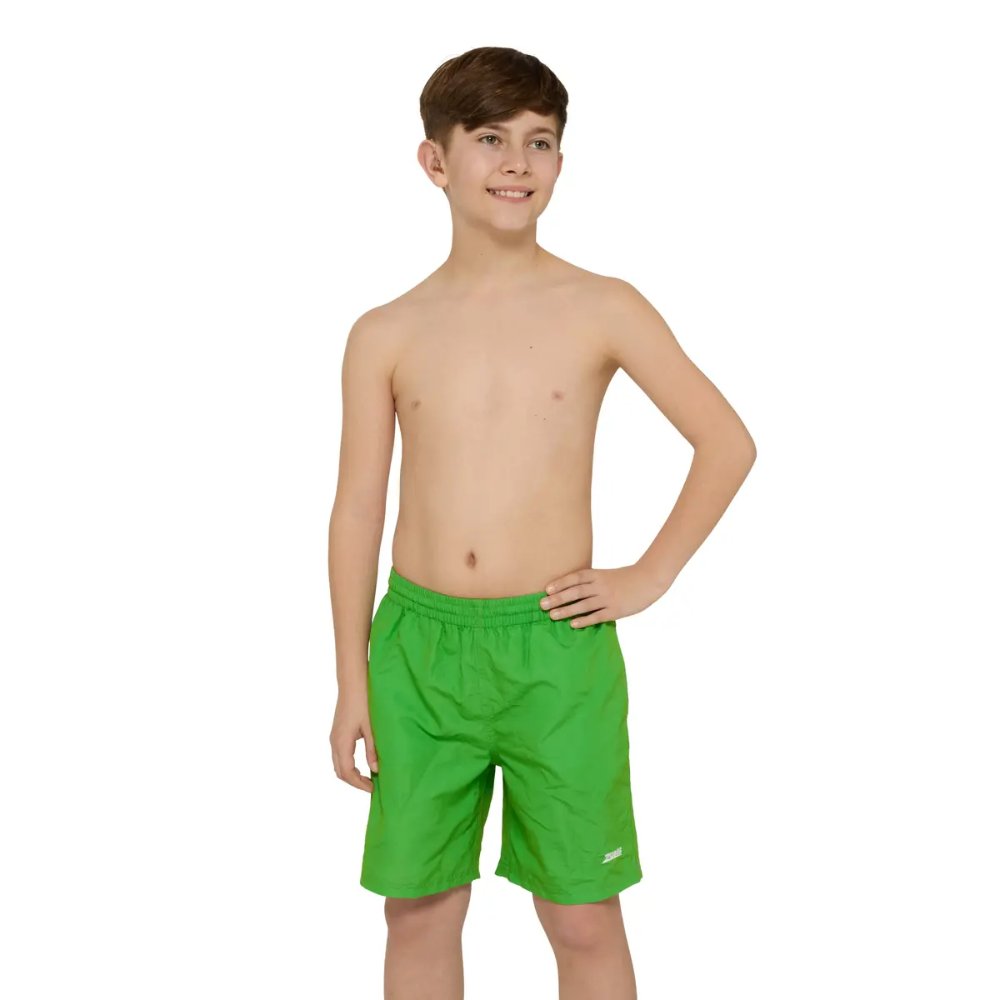 Zoggs Boys Penrith Swimming Shorts Green - Image 2