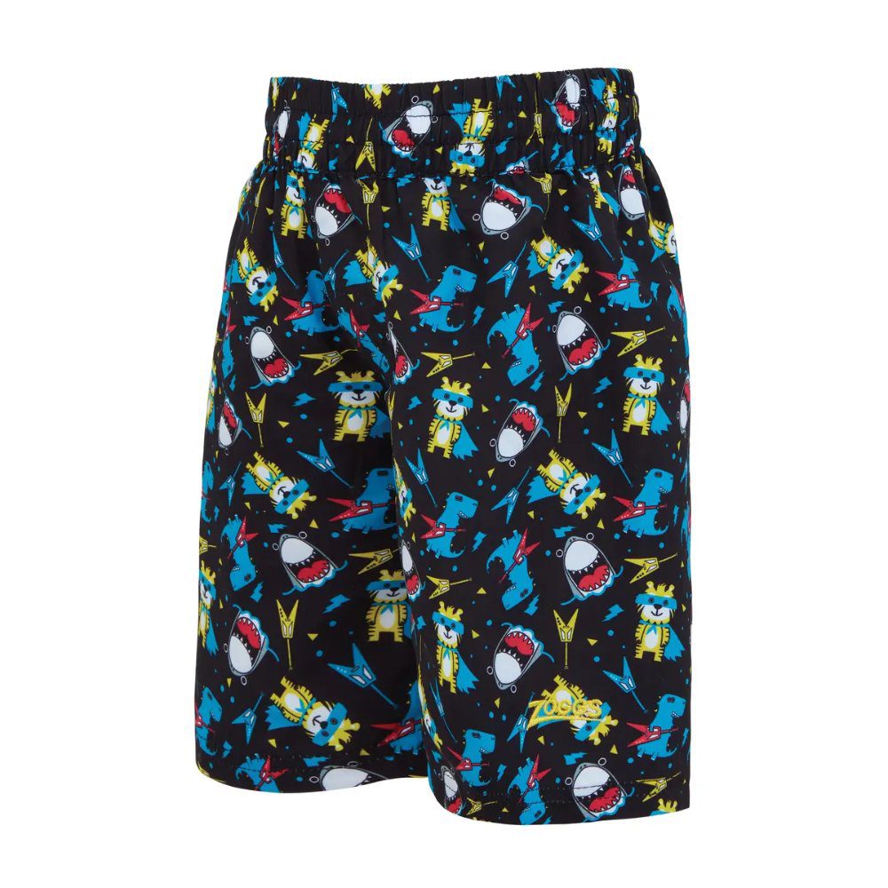 Zoggs Boys Rock Star Ecodura Swimming Shorts