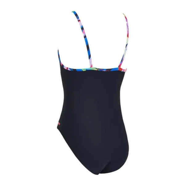 Zoggs Classicback Swimsuit – Rainbow Palms Front Line-2