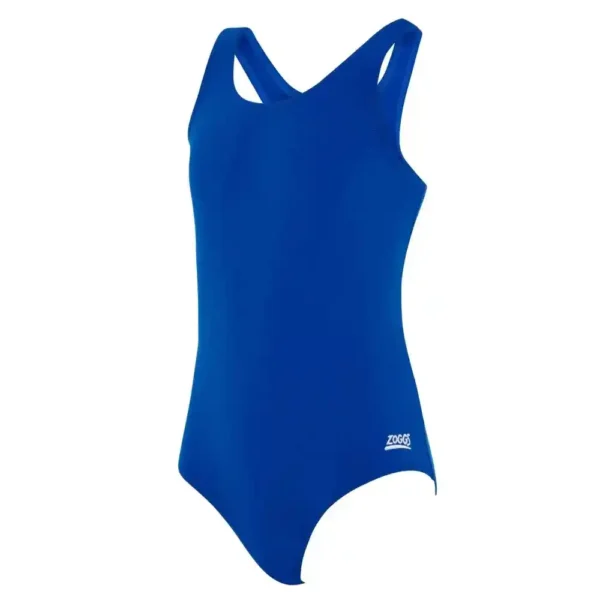 Zoggs Girls Cottesloe Sportsback Swimsuit – Royal Blue-1
