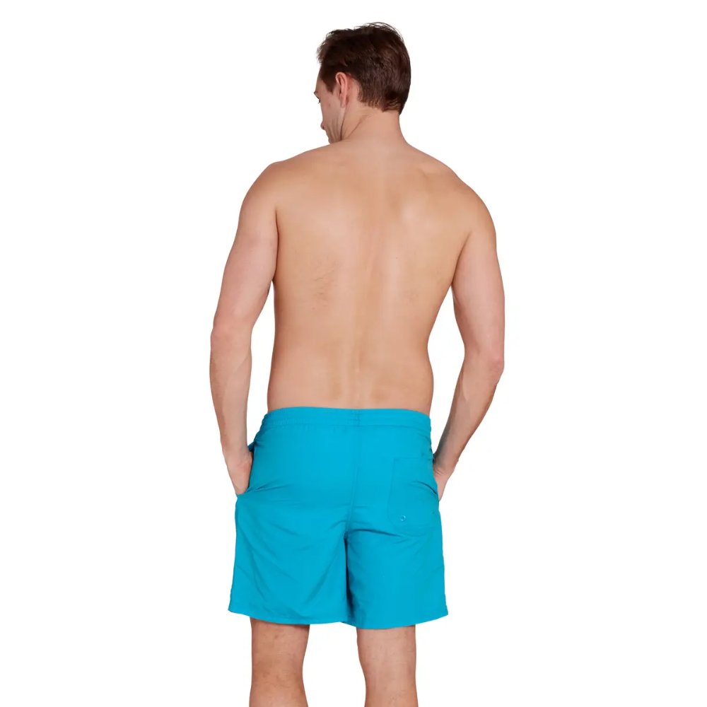 Zoggs Mens Penrith Ecodura Swimming Shorts Turquoise - Image 3