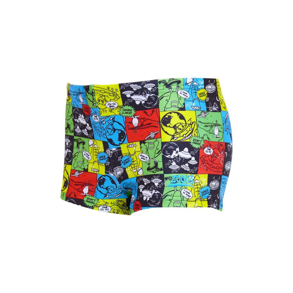 Zoggs Sci Fi Hip Racer Kids Short