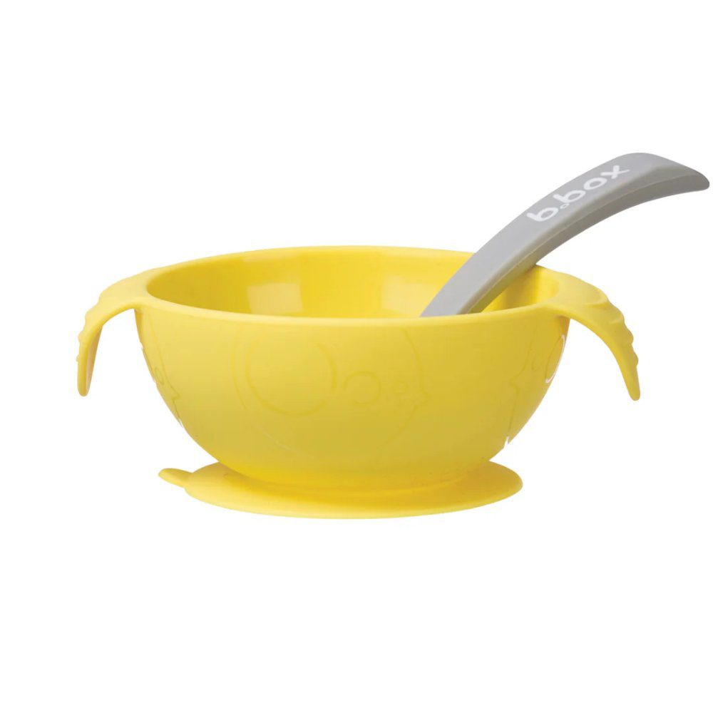 b.box Silicone Bowl & Spoon